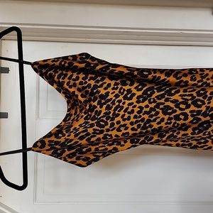 small EN Creme leopard print dress.